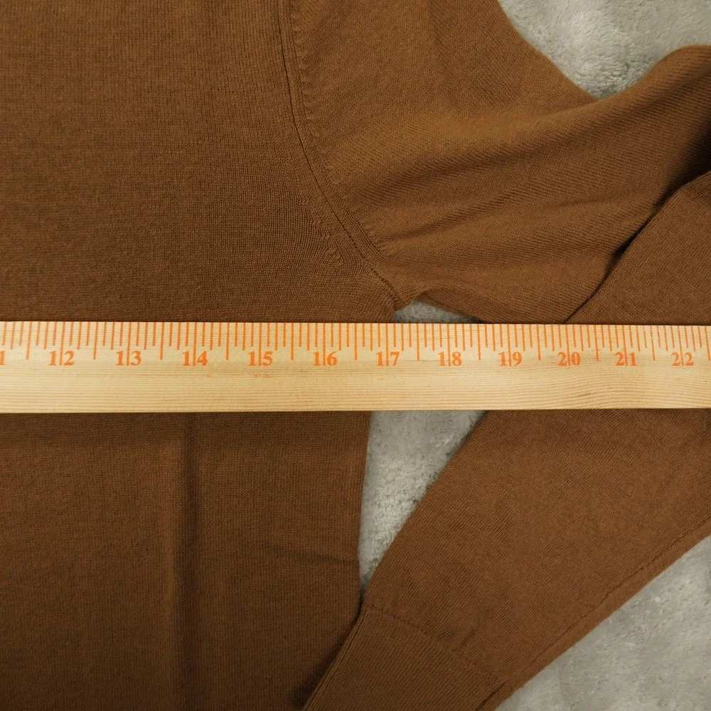 Banana‎ Republic Everyday Sweater Men's XS Crew Neck Brown Long Sleeve Preppy